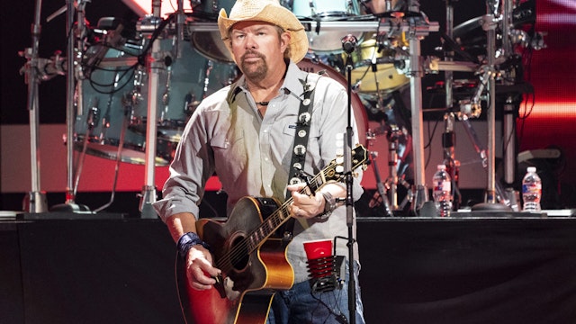Toby Keith performs onstage during the 2021 iHeartCountry Festival Presented By Capital One at Frank Irwin Center on October 30, 2021 in Austin, Texas.