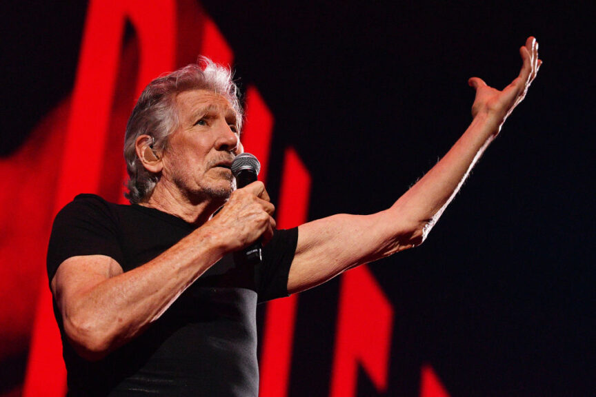 LONDON, ENGLAND - JUNE 06: Roger Waters performs on stage at The O2 Arena during the 'This is Not A Drill' tour, on June 06, 2023 in London, England. (Photo by Jim Dyson/Getty Images)