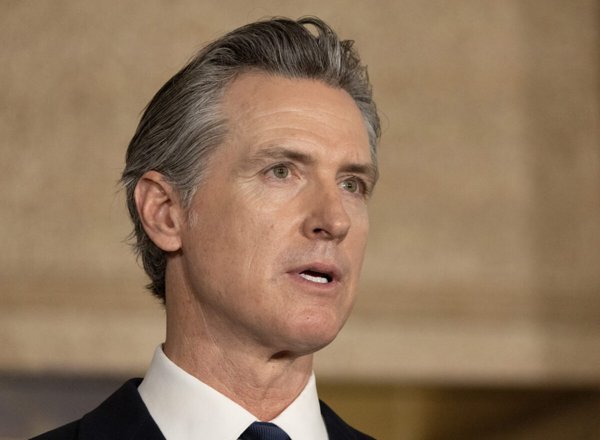 Newsom urges Biden to engage in debate with Trump