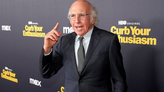 LOS ANGELES, CALIFORNIA - JANUARY 30: Larry David attends the Curb Your Enthusiasm Season 12 premiere at DGA Theater Complex on January 30, 2024 in Los Angeles, California. (Photo by Jeff Kravitz/FilmMagic for HBO)