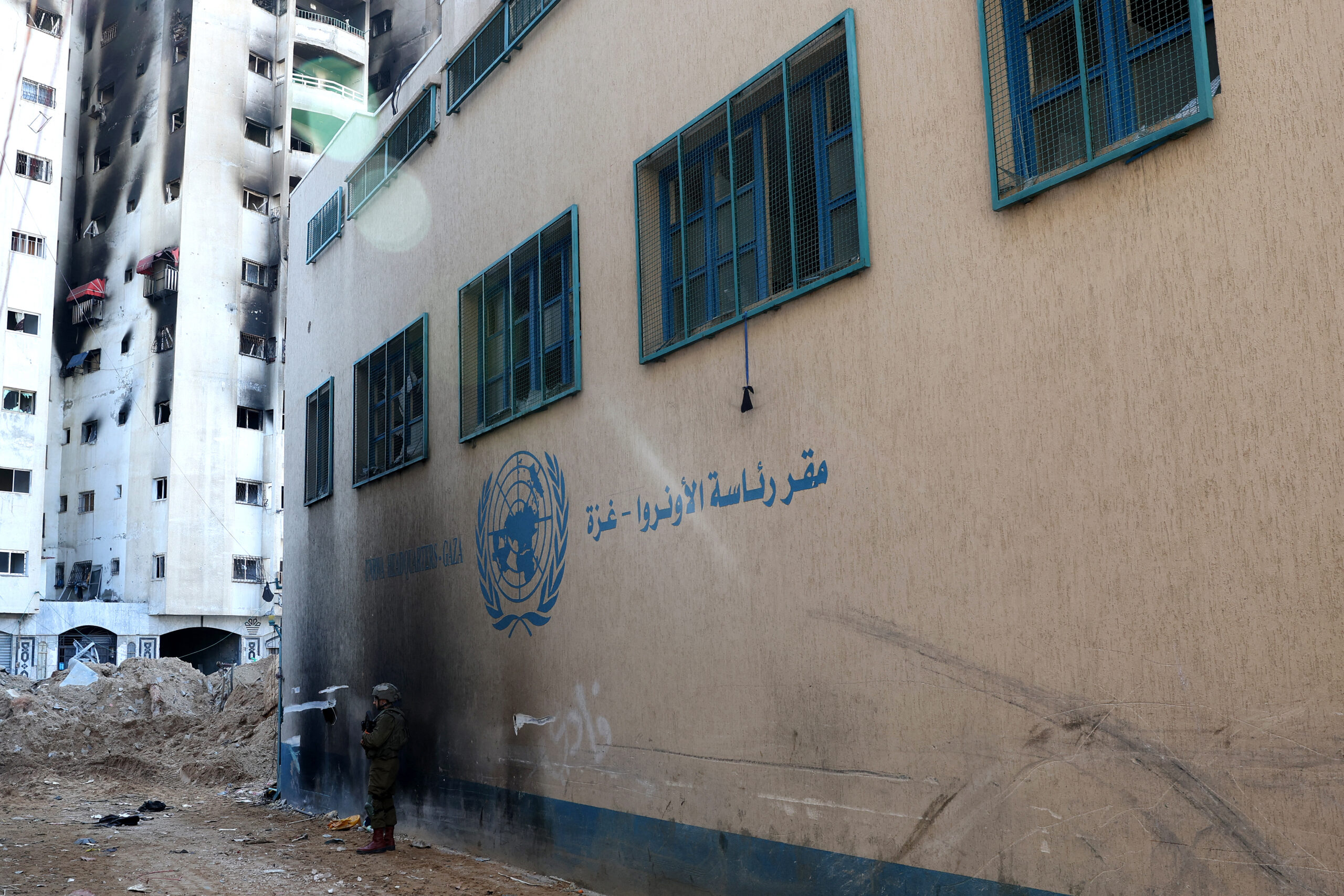 Israeli military uncovers secret Hamas intelligence center beneath U.N. aid group’s Gaza headquarters