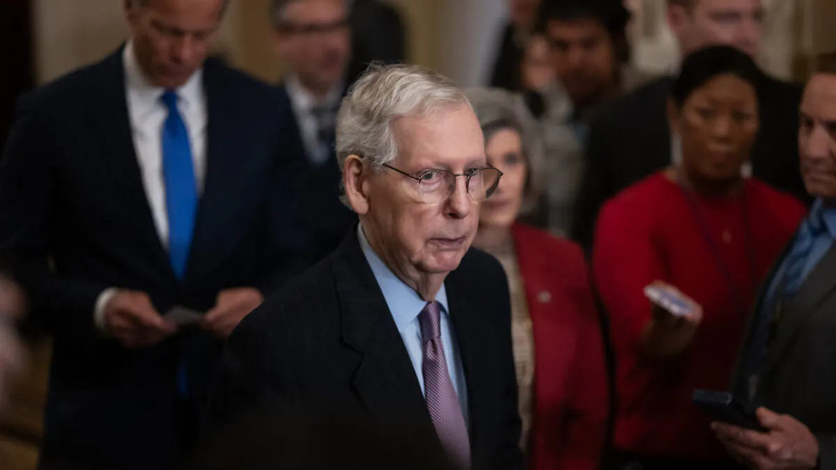 McConnell To Step Down As Senate Republican Leader