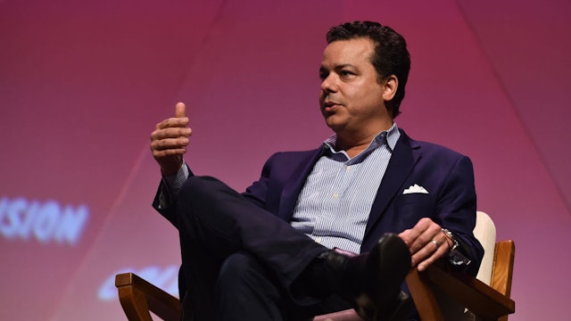 Louisiana , United States - 2 May 2018; John Avlon, The Daily Beast, on the Center Stage during day two of Collision 2018 at Ernest N. Morial Convention Center in New Orleans. (Photo By Seb Daly/Sportsfile via Getty Images)