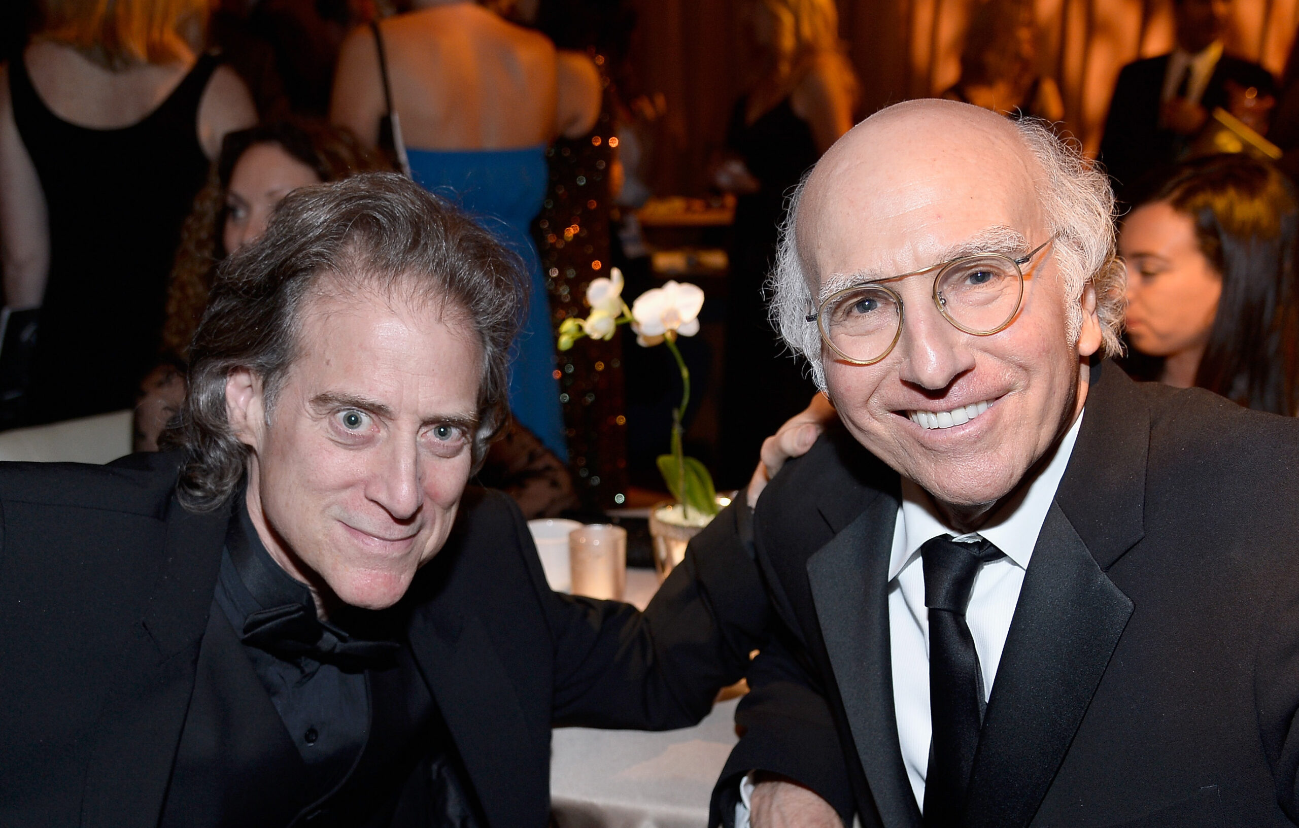 Larry David mourns the loss of Richard Lewis, describing him as a beloved brother