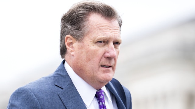 UNITED STATES - JUNE 22: Rep. Mike Turner, R-Ohio, arrives to the U.S. Capitol before the House voted to send an articles of impeachment resolution against President Joe Biden to committees on Thursday, June 22, 2023.