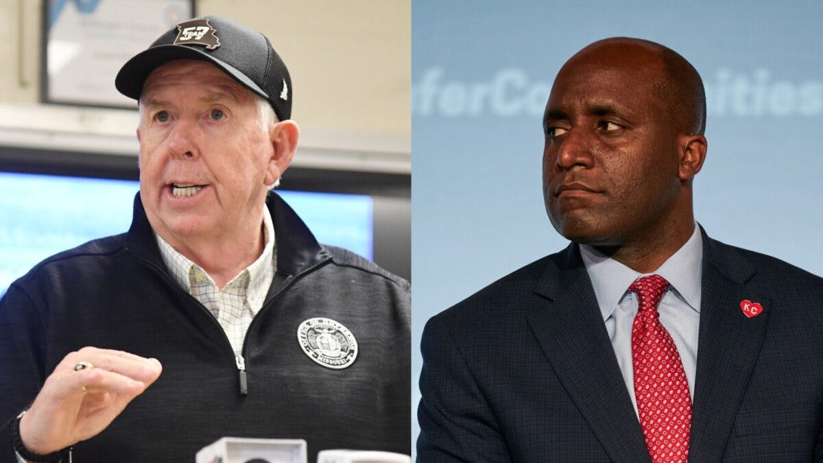 NextImg:Missouri Governor Calls Suspected Parade Shooters ‘Thugs’; KC Mayor Condemns Him For ‘Dog Whistle’ 