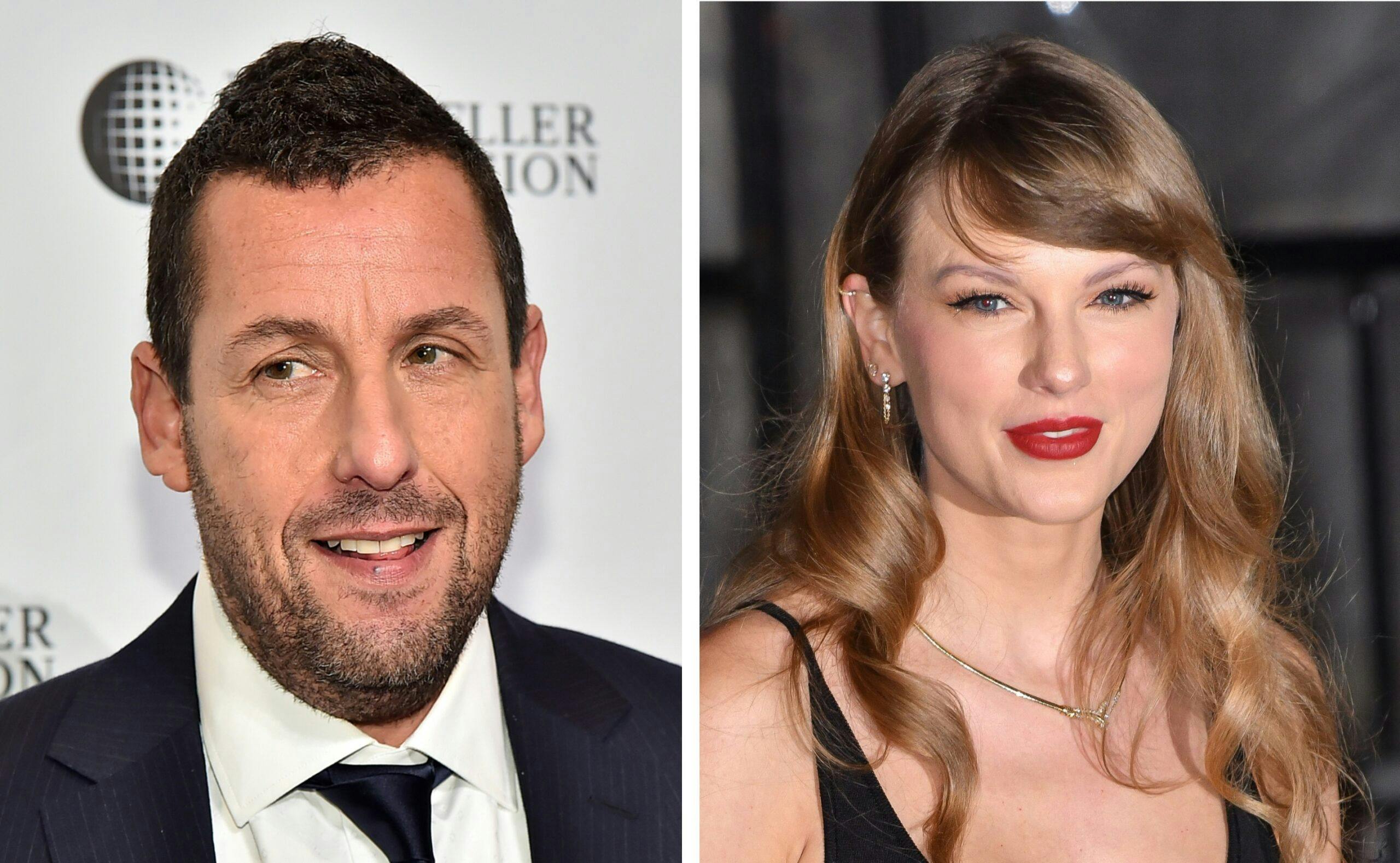 Adam Sandler Admits He Gets ‘A Little Jumpy’ Around Taylor Swift