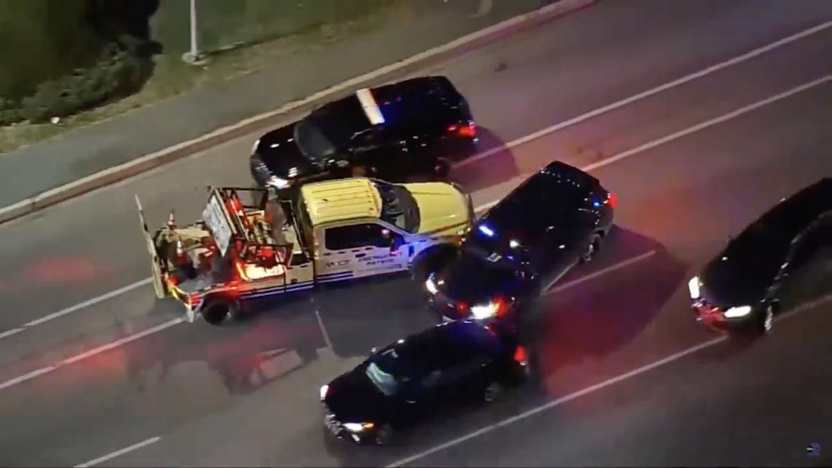 NextImg:WATCH: Illegal Alien Steals Large Truck, Goes On Rampage Ramming Into Cars 