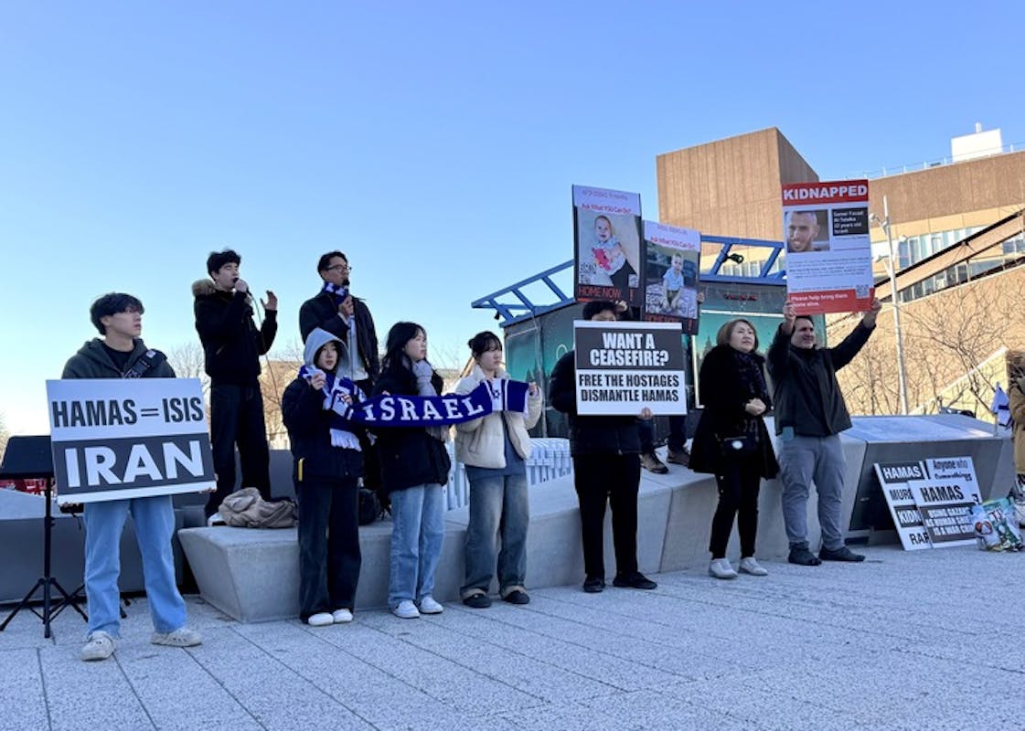 NextImg:WATCH: Group Of Korean Christians Confronts Anti-Israel Protestors At Harvard 