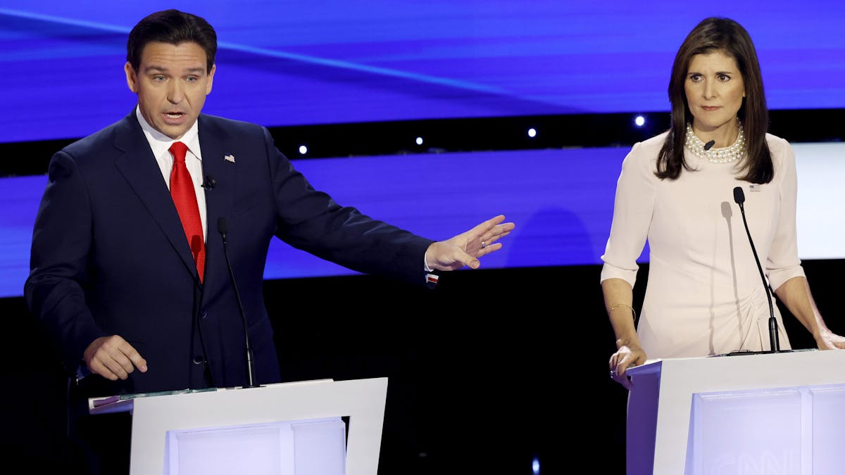 NextImg:DeSantis Blasts Haley For Not Endorsing Trump: ‘You Signed The Pledge’ 