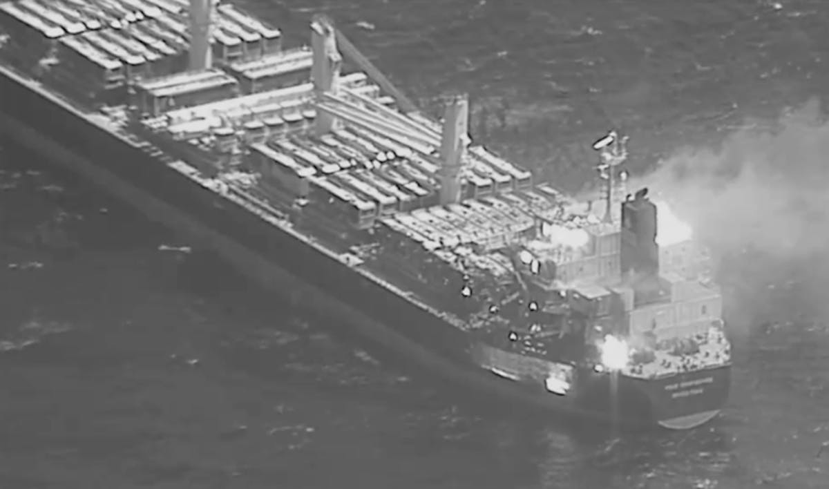 NextImg:Houthis Kill First Innocents In Terror Attacks On Merchant Ships