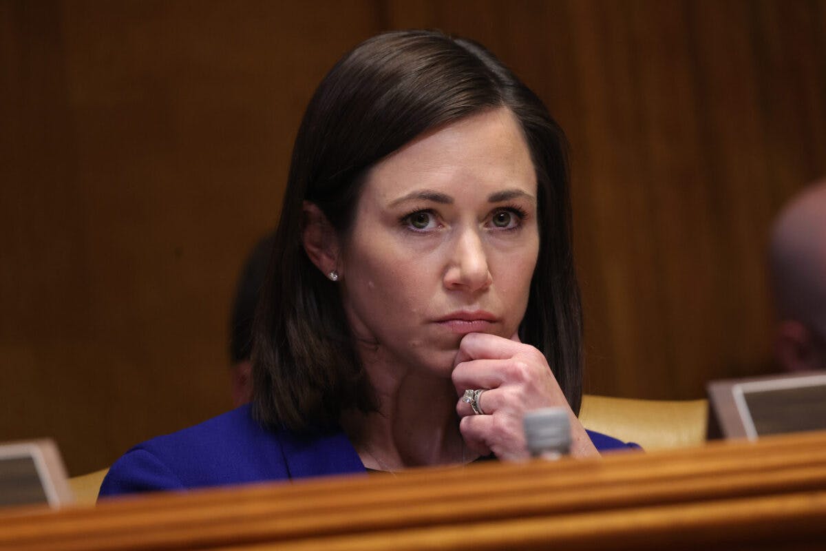 NextImg:Katie Britt Predicts GOP Senate Majority Next Year, Movement on Protecting Women’s Sports 