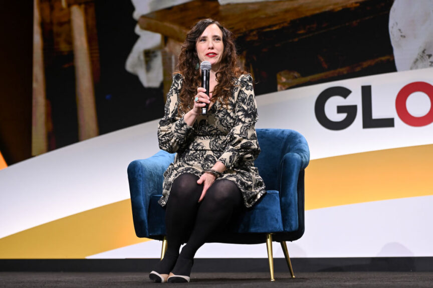 NEW YORK, NEW YORK - APRIL 27: Jessica Stern speaks at the Global Citizen NOW Summit at The Glasshouse on April 27, 2023 in New York City. (Photo by Noam Galai/Getty Images for Global Citizen)