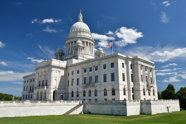aimintang. Getty Images. The State House of Rhode Island, Providence, USA
