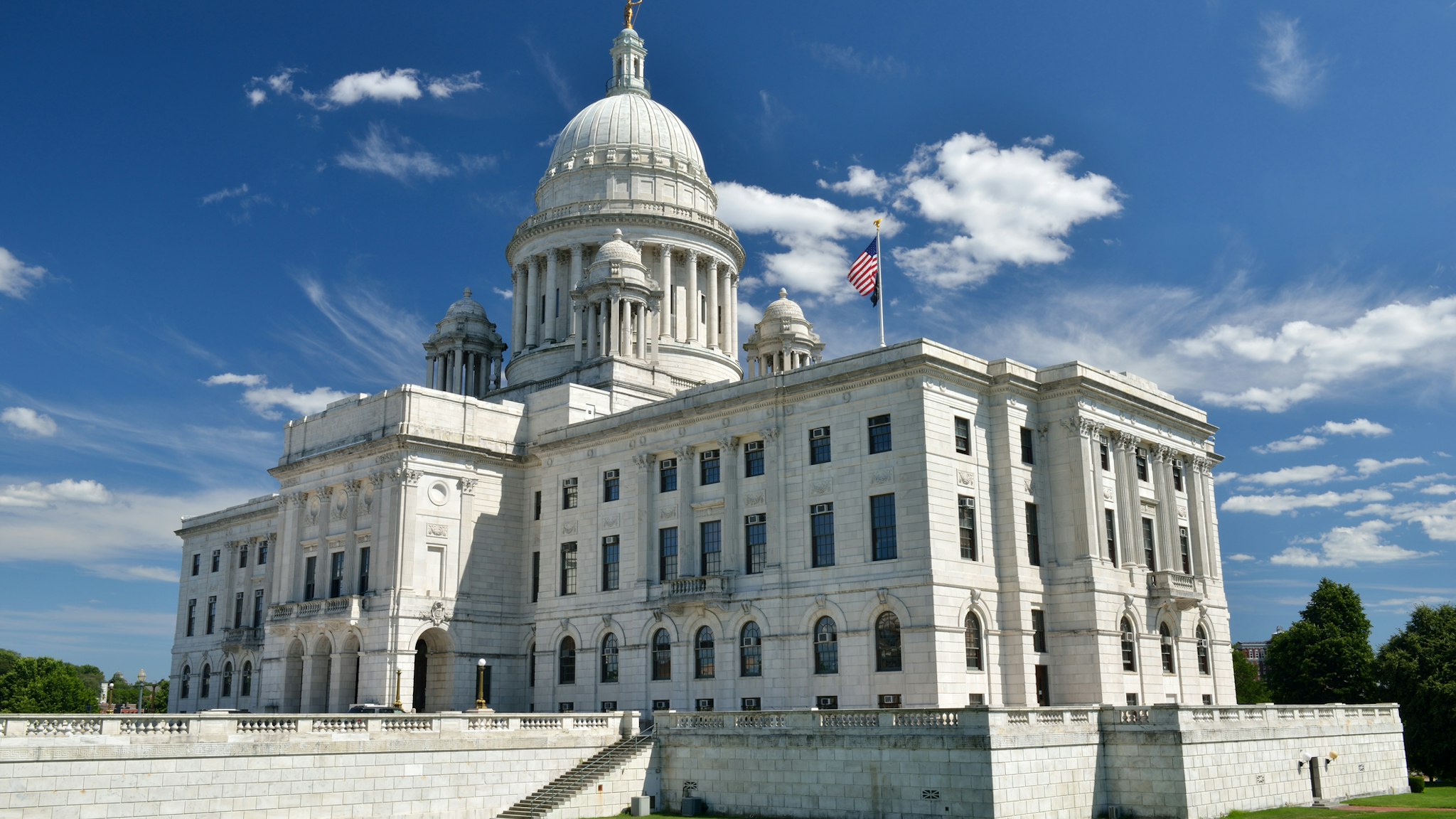 aimintang. Getty Images. The State House of Rhode Island, Providence, USA