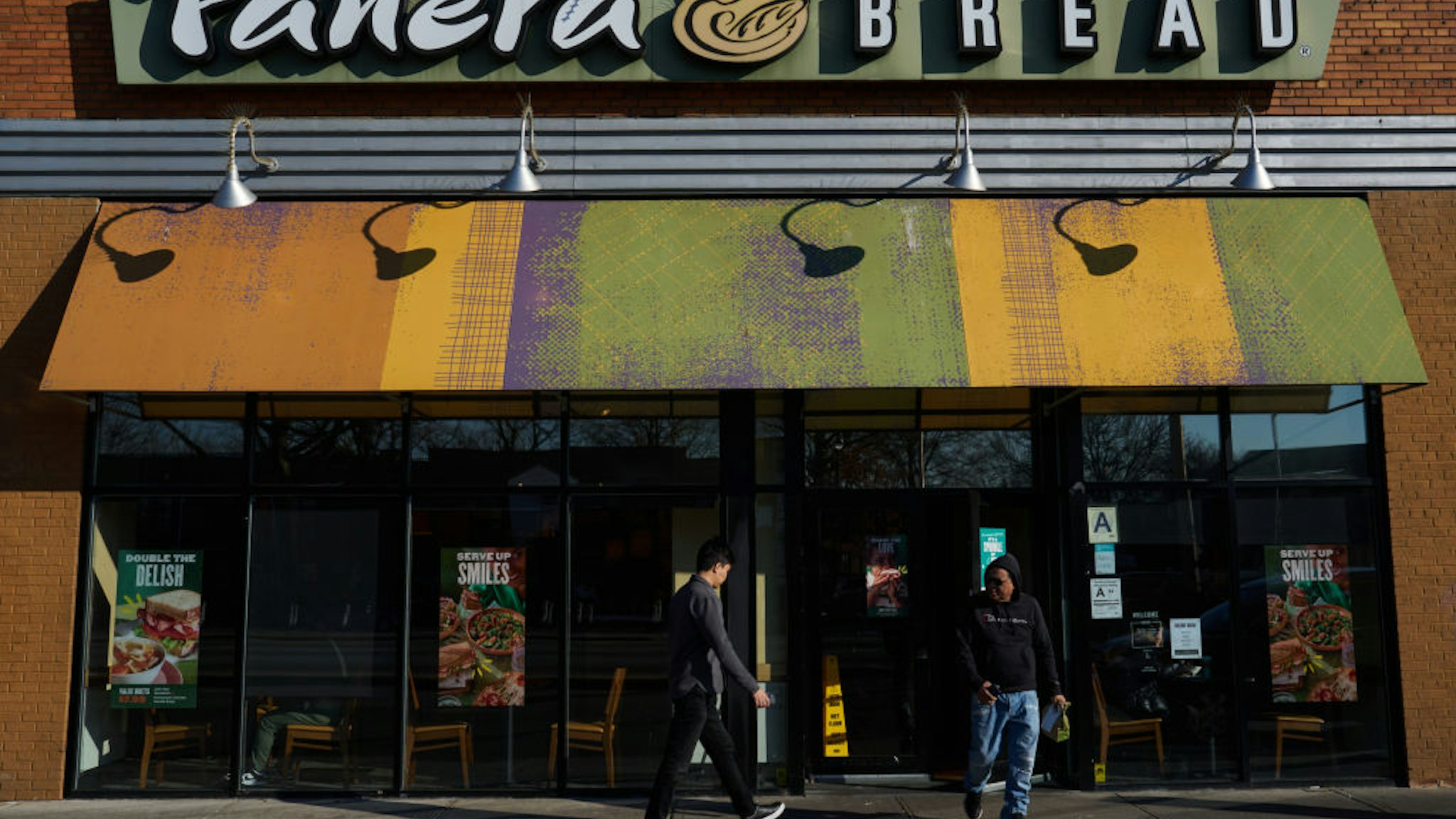 A Panera Bread Co. restaurant in the Queens borough of New York, US, on Tuesday, Dec. 12, 2023. Panera Brands Inc., the soup and sandwich chain's parent company, rejiggered its top leadership earlier this year ahead of a planned IPO. Photographer: Bing Guan/Bloomberg via Getty Images