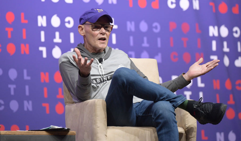 James Carville likened checking Biden’s poll numbers to an unexpected sight of your grandmother undressed