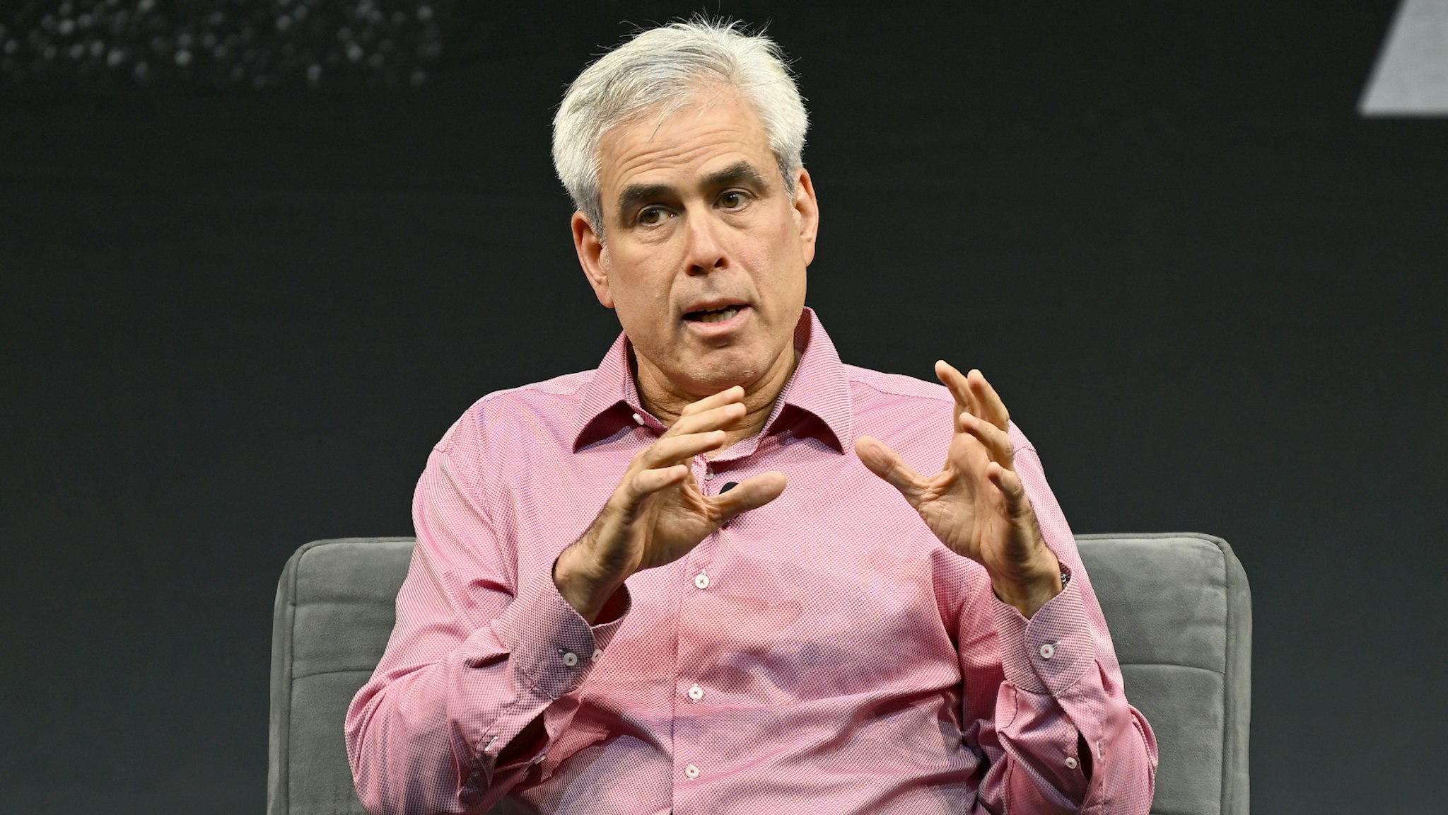 NEW YORK, NEW YORK - SEPTEMBER 22: Jonathan Haidt speaks onstage during Unfinished Live at The Shed on September 22, 2022 in New York City.