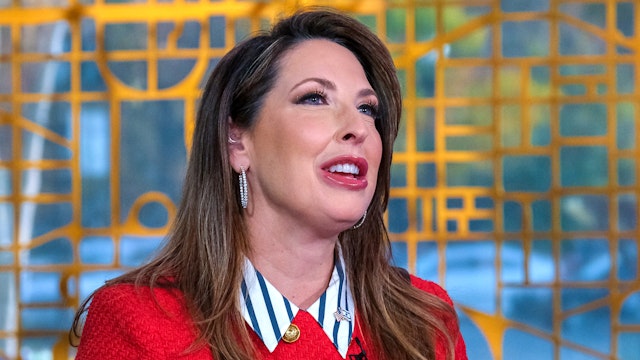 MEET THE PRESS -- Pictured: Ronna McDaniel, Chair, Republican National Committee, appears on "Meet the Press" in Washington D.C., Sunday Nov. 12, 2023.
