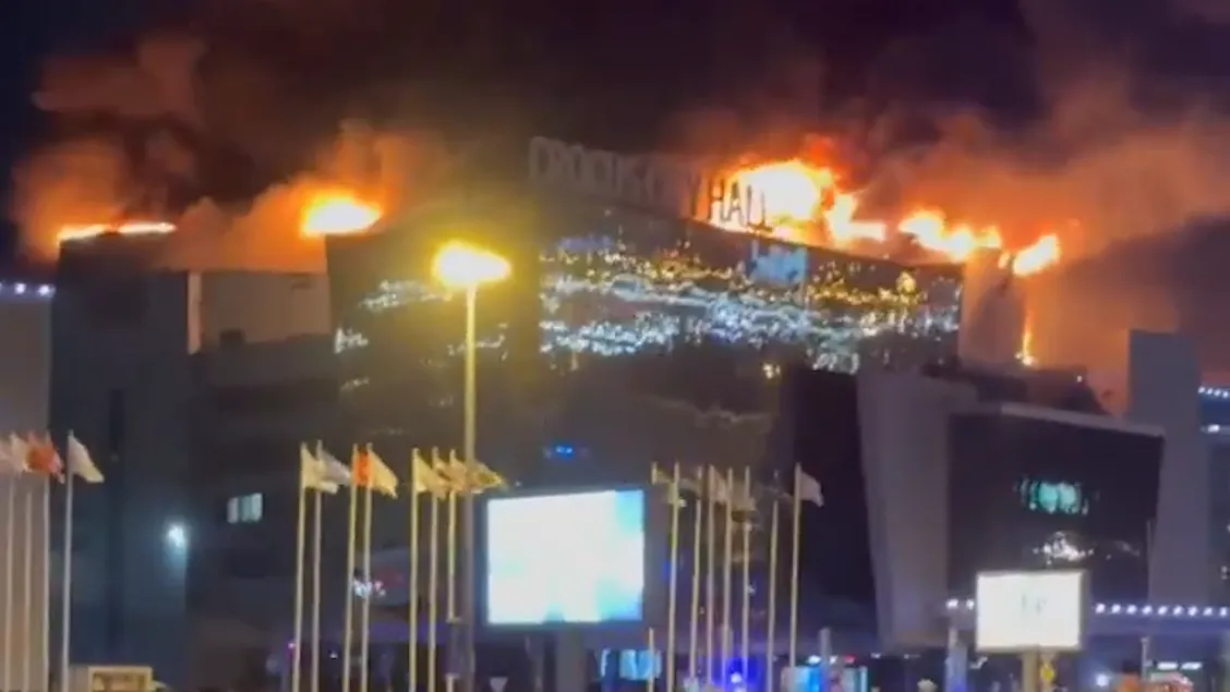 Heavily Armed Gunmen Open Fire At Russian Concert Hall, Explosions Reported