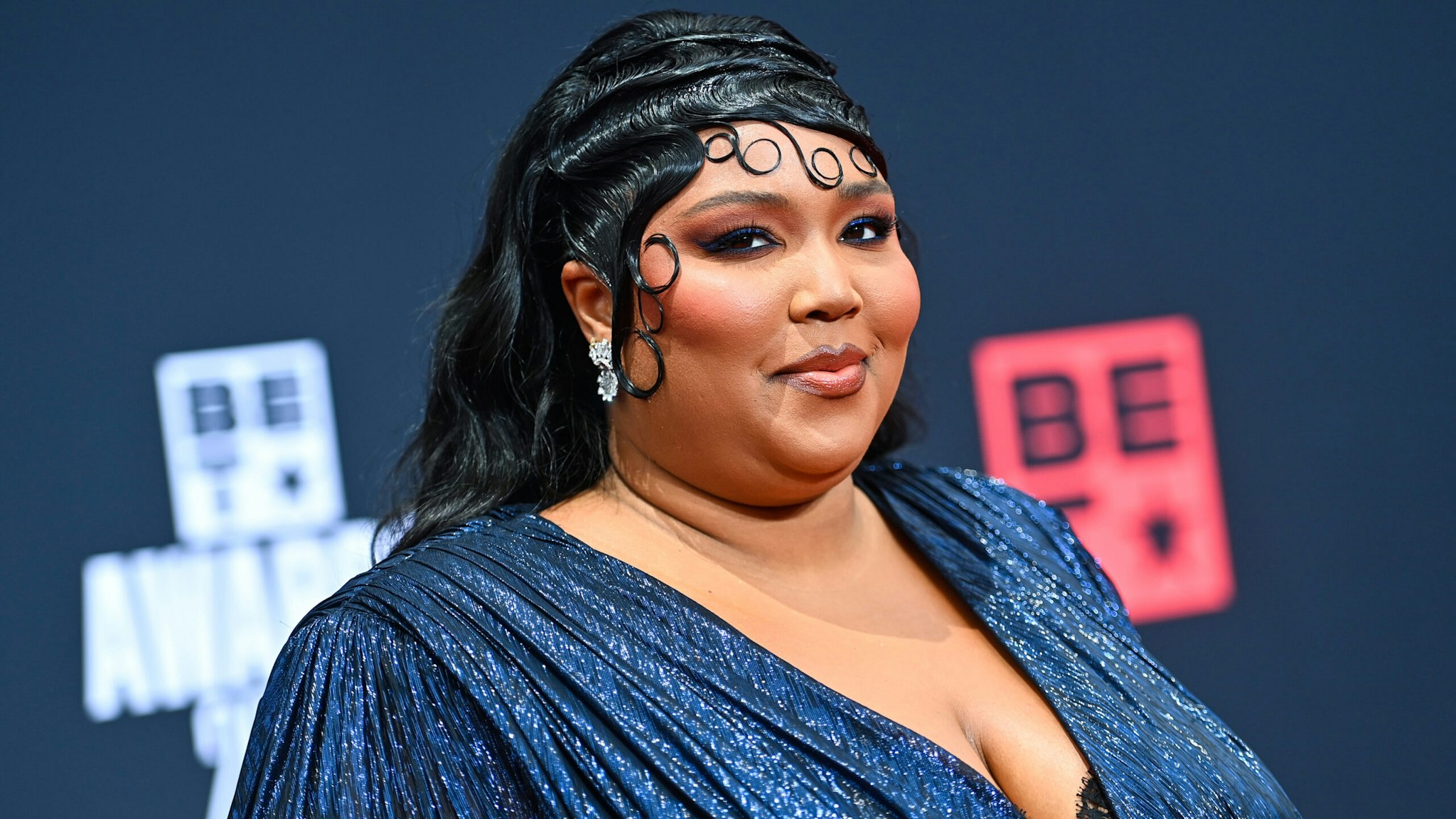 LOS ANGELES, CALIFORNIA - JUNE 26: Lizzo attends the 2022 BET Awards at Microsoft Theater on June 26, 2022 in Los Angeles, California.