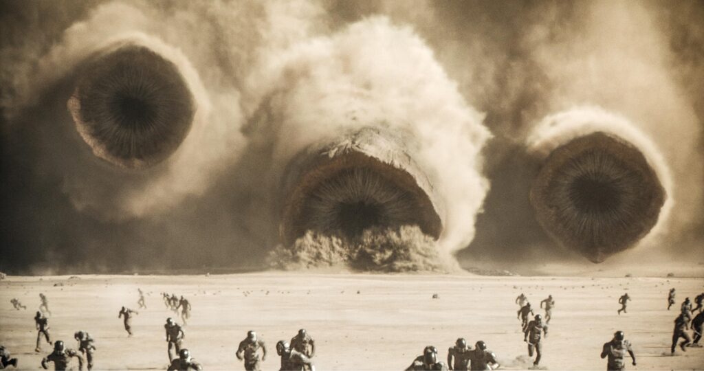 Dune: Part Two. Courtesy of Warner Media - copyright Warner Media. 2024.