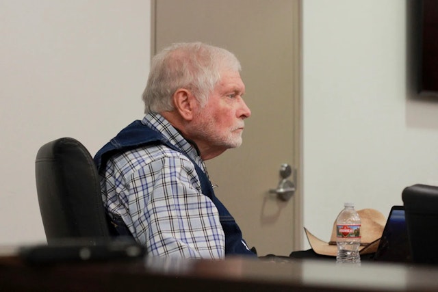 George Alan Kelly on trial. Creator: Angela Gervasi | Credit: AP