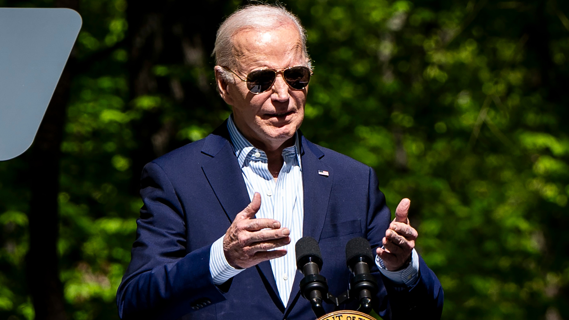 Criticism Towards Biden Over Anti-Semitic Protests Comments at Columbia