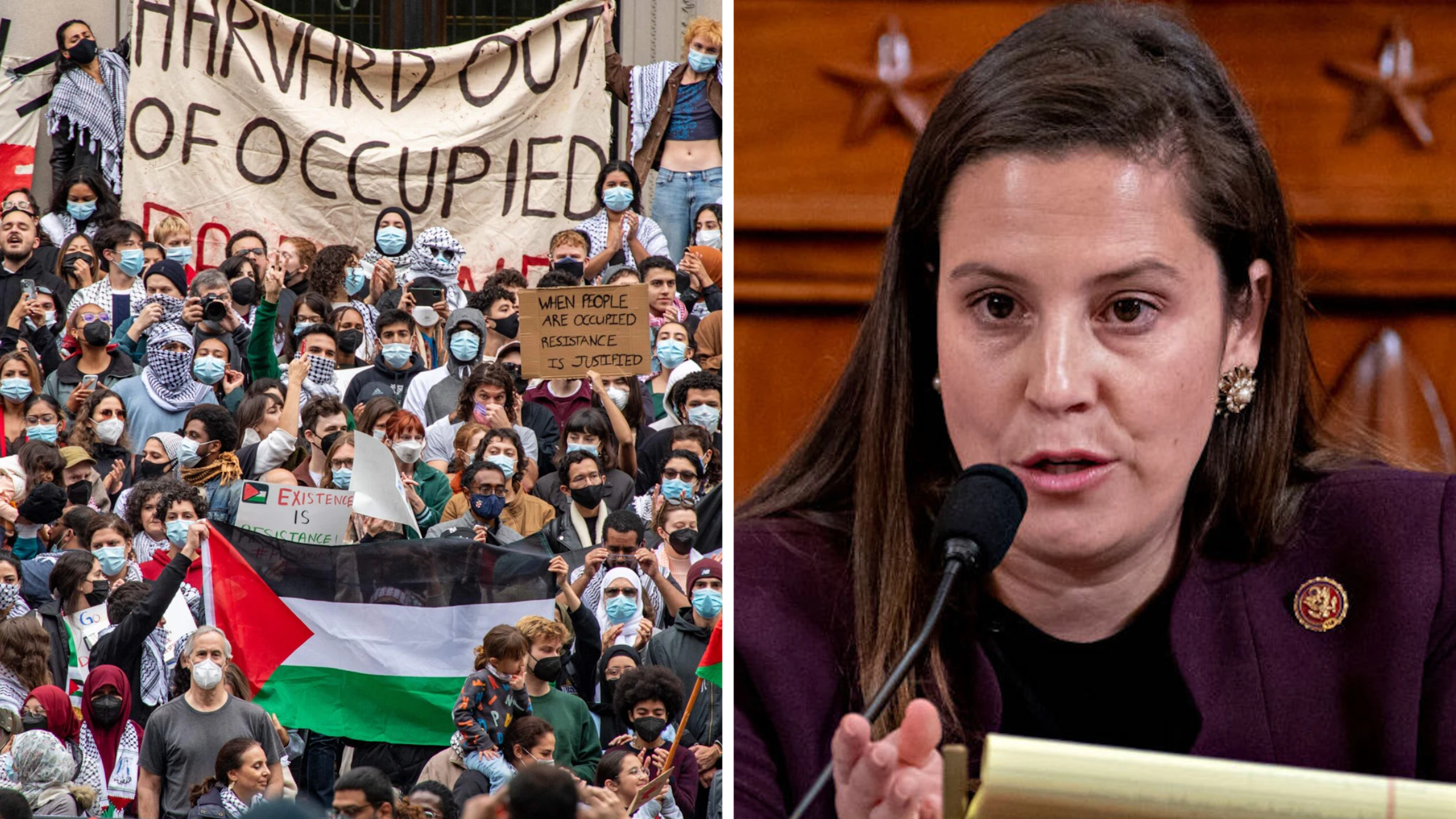 Elise Stefanik criticizes Harvard for supporting anti-Semitic views in a strong letter
