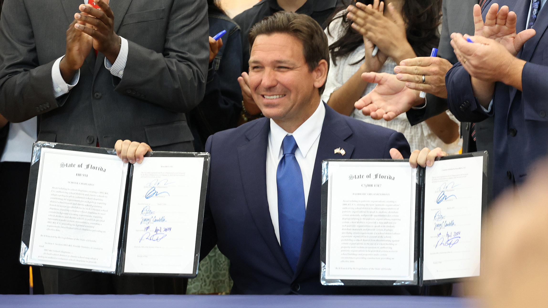 DeSantis signs law to stop abuse of book challenge policy: “We won’t tolerate it.