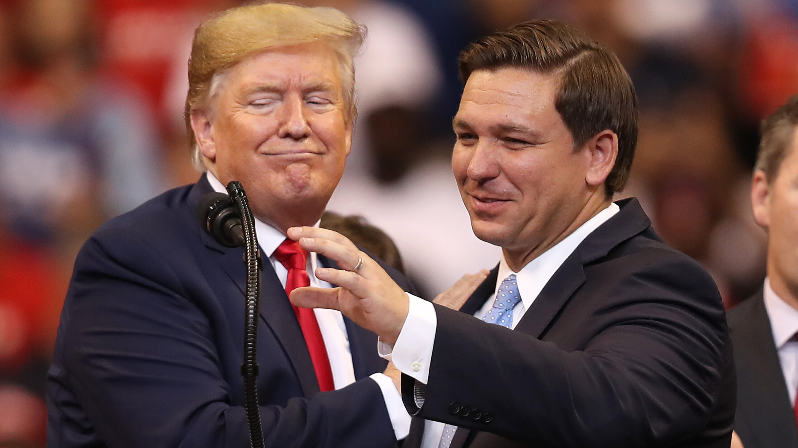 DeSantis raises funds for Trump as former president praises governor: “Ron, thrilled to have you back!