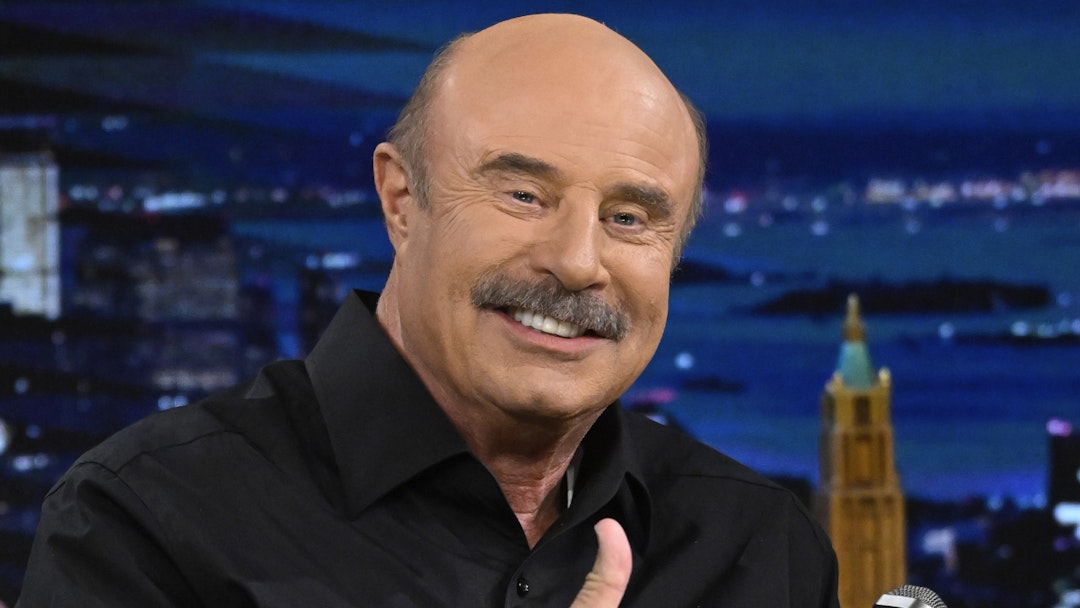 THE TONIGHT SHOW STARRING JIMMY FALLON -- Episode 1955 -- Pictured: TV Personality Dr. Phil McGraw during an interview on Thursday, April 4, 2024