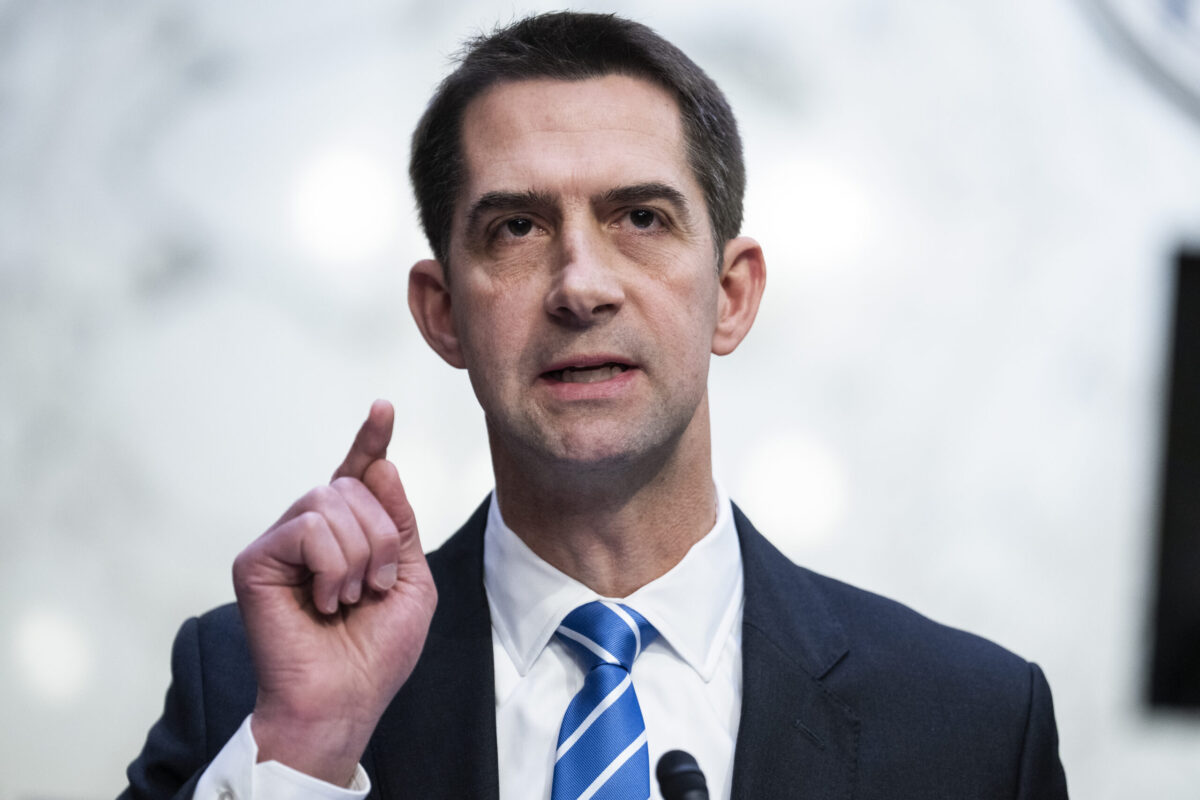 Tom Cotton criticizes Pro-Hamas protesters, calling for contempt and mockery towards them
