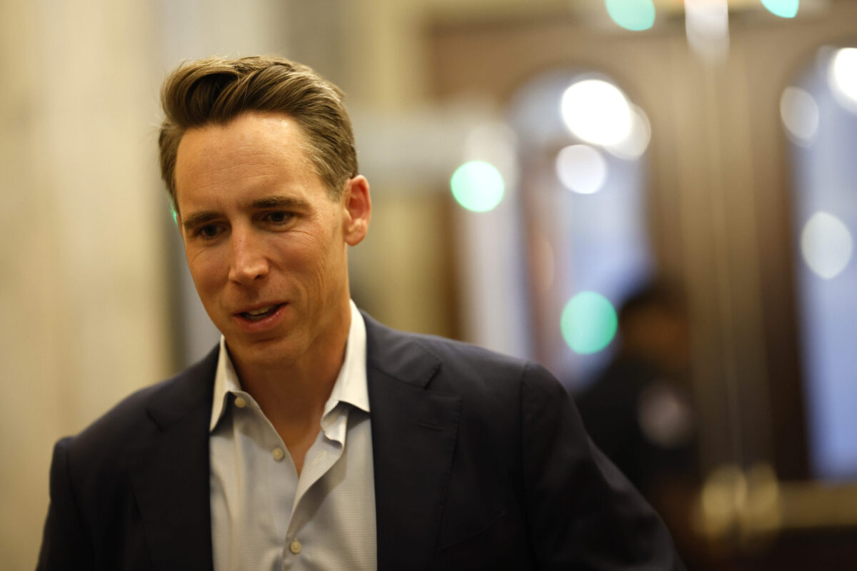 VIDEO: Hawley Confronts Activists, Accuses Them of Supporting China