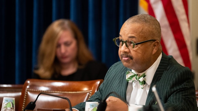 ep. Donald Payne, D-N.J., listens during the House Homeland Security Committee hearing on "Havoc in the Heartland: How Secretary Mayorkas' Failed Leadership Has Impacted the States" on Wednesday, January 10, 2024.