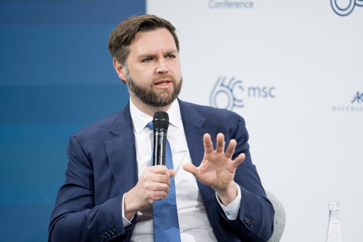 NextImg:J.D. Vance Says House Considering Foreign Aid Package Without Border Reforms Would Be A ‘Betrayal’ 