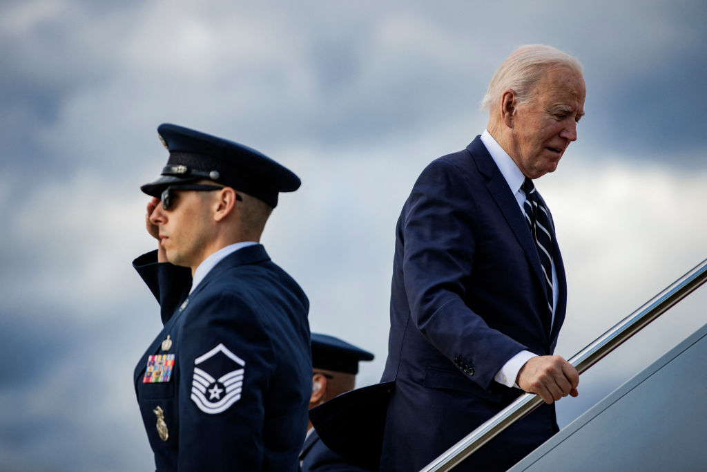 Biden departs beach for White House amid looming Iranian threat against Israel