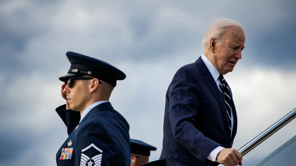 Biden Leaves Beach For White House Ahead Of Imminent Iranian Attack On Israel