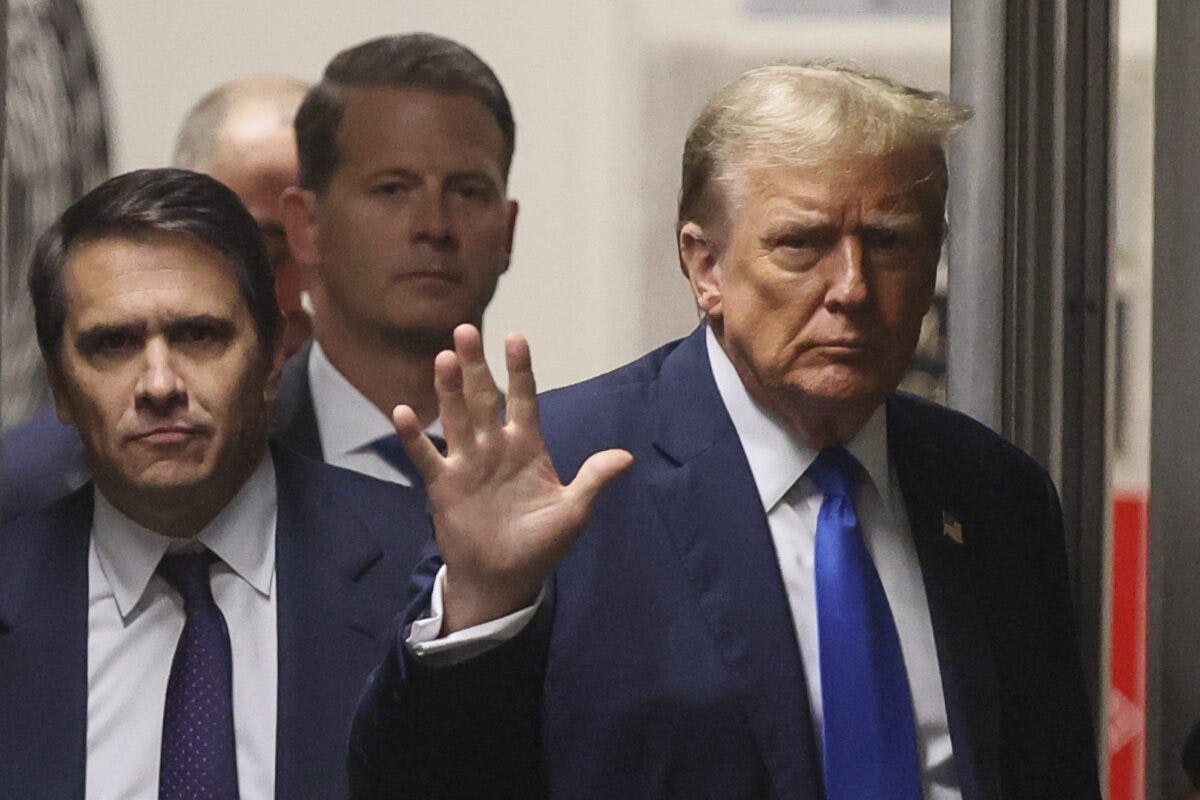 NextImg:Juror Selected For Trump Trial Dismissed After It’s Revealed He Was Arrested For Tearing Down Right-Leaning Posters 