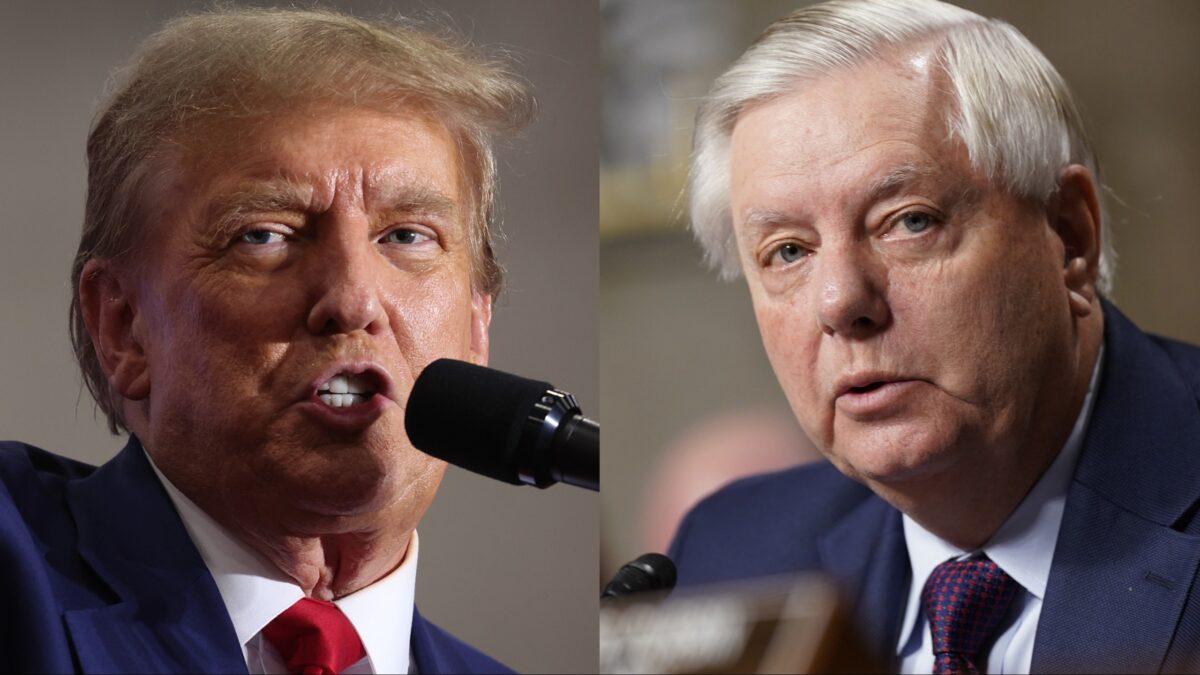 Trump responds to Graham on abortion, accusing Democrats of being pleased with Lindsey’s stance as they desire the issue to remain contentious