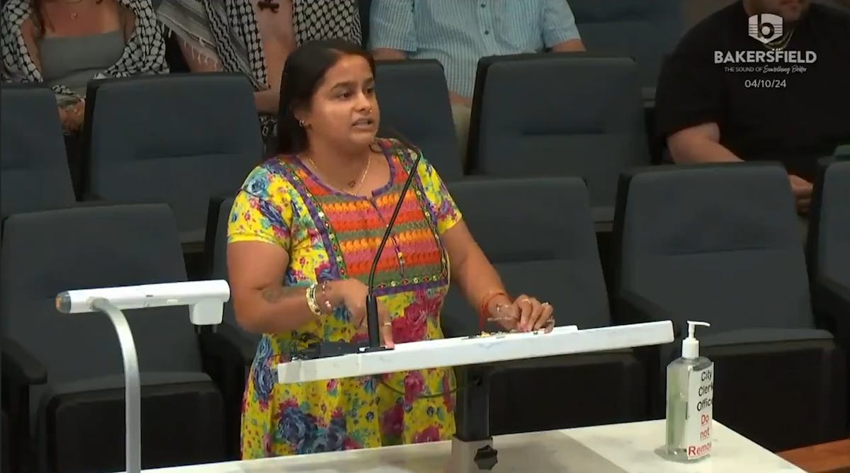 NextImg:Far-Left Protester Quickly Goes From Rage To Tears After Threatening City Council 