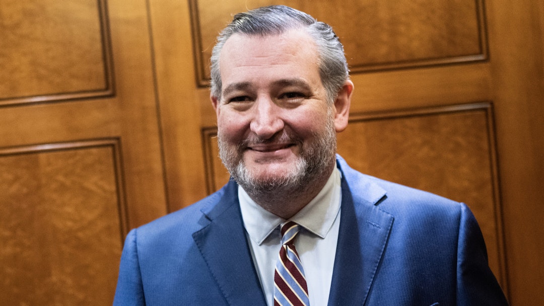UNITED STATES - APRIL 23: Sen. Ted Cruz, R-Texas, is seen in the U.S. Capitol before the Senate passed procedural votes on the House passed foreign aid package on Tuesday, April 23, 2024.