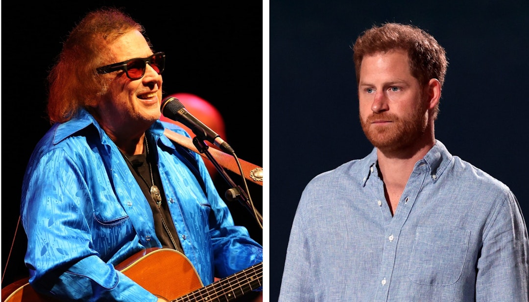 Don McLean and Prince Harry