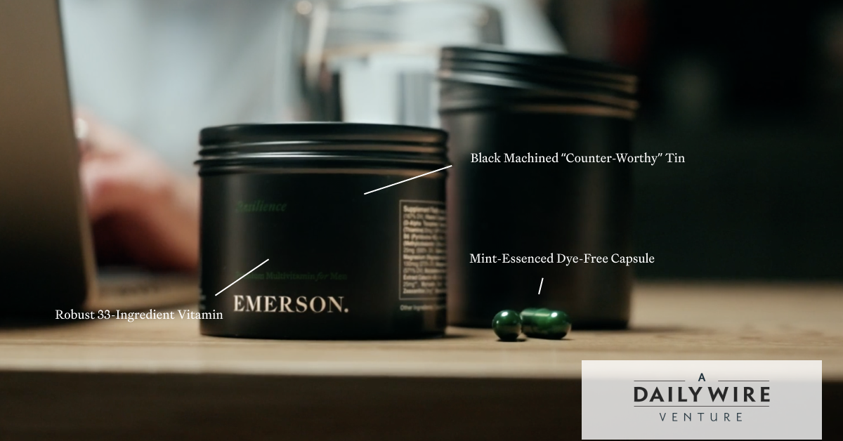 Introducing Responsible Man From Daily Wire Ventures: Men’s Health Products That Aren’t Afraid Of Manliness