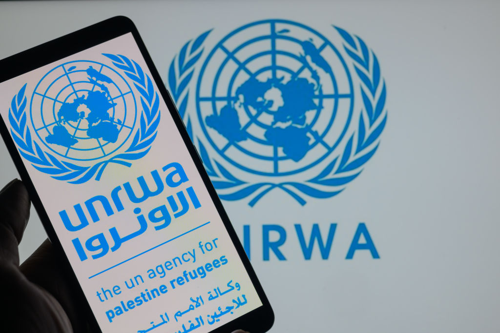 Video: Armed Terrorists Seen Firing at Civilians from UNRWA Compound in Rafah
