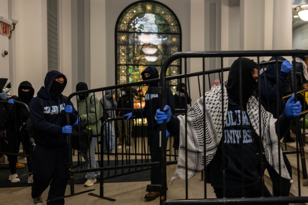 Columbia President condemns violent occupation by anti-Israel protesters