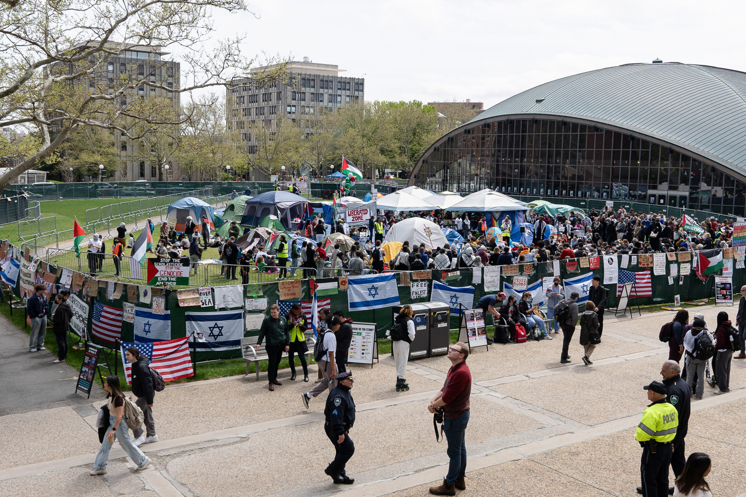 MIT warns of potential suspension for anti-Israel protesters who do not vacate encampment