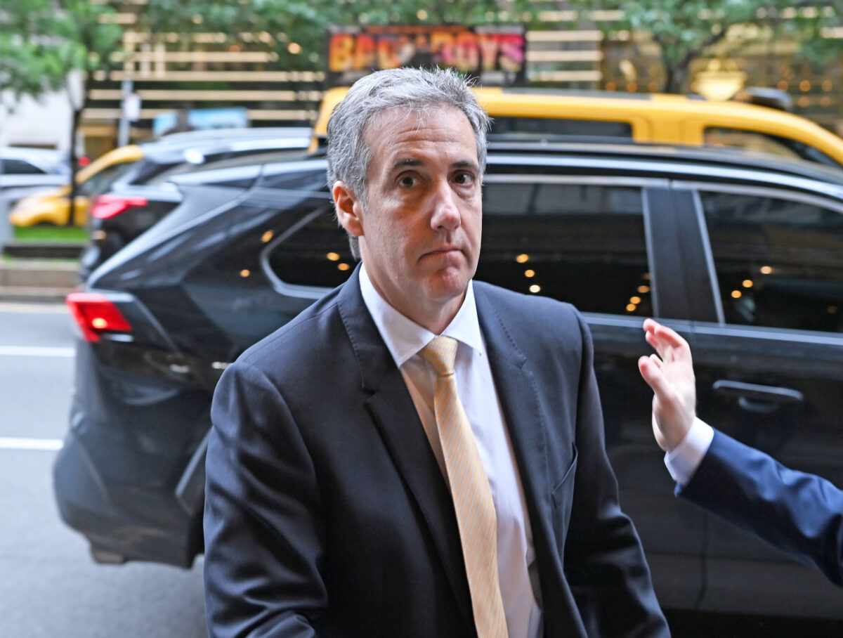Michael Cohen confesses to theft during Trump’s NYC trial