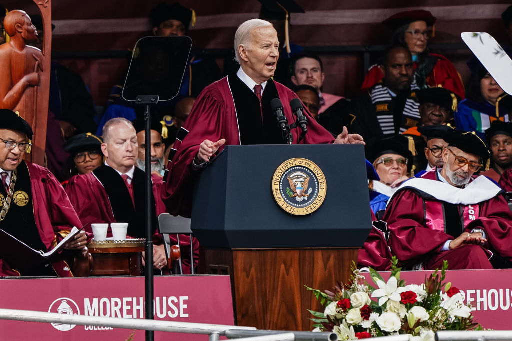 Biden Inspires Black Graduates By Telling Them That Democracy Is Dead And White People Are Out To Kill Them