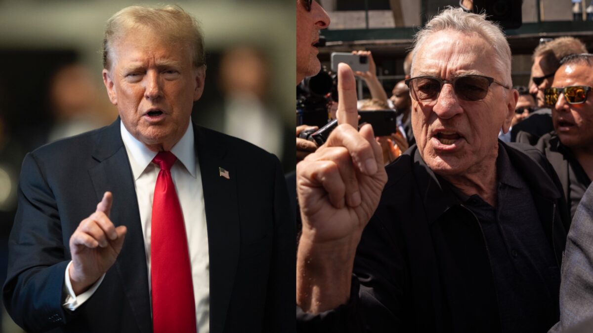 Trump fires back at De Niro’s emotional courthouse statement, calling it “pathetic and sad.